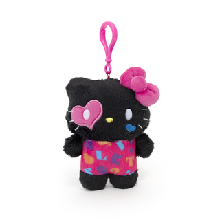 Hello Kitty Outfit Party Plush Keychain