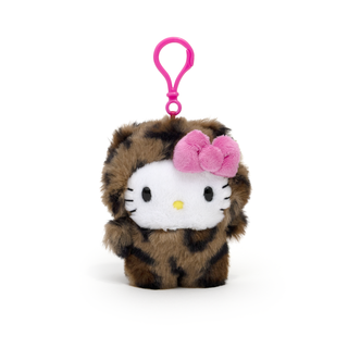 Hello Kitty Outfit Party Plush Keychain