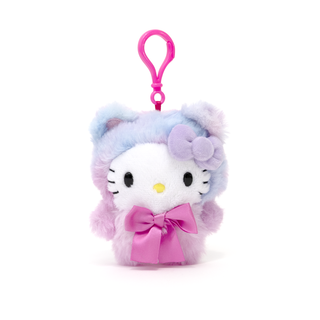 Hello Kitty Outfit Party Plush Keychain