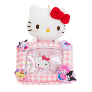 Hello Kitty 50th Anniversary Full of Happy Plush Mascot Badge Holder
