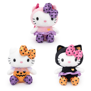 Hello Kitty Halloween Polka Dot Plush