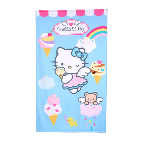 Hello Kitty Sky Angel Beach Towel