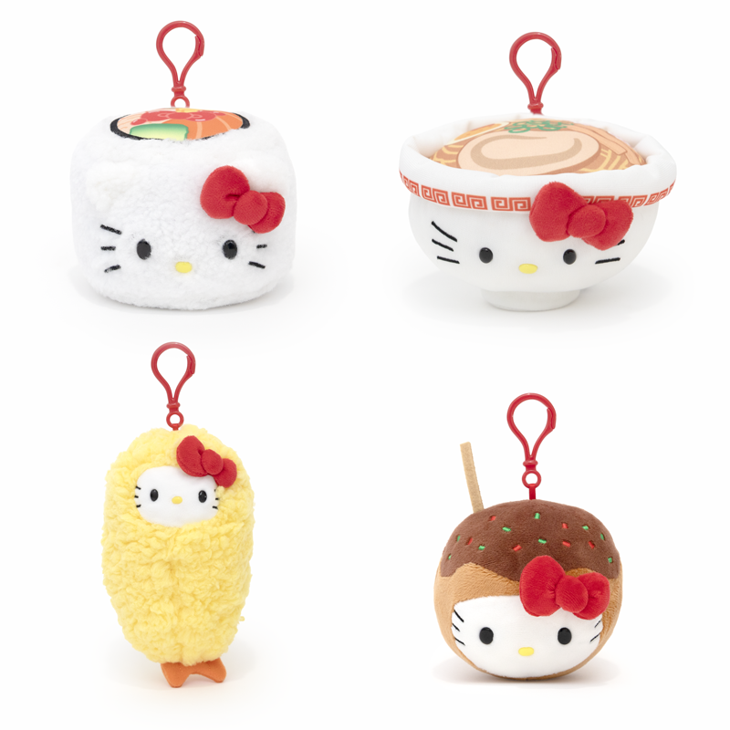 Hello Kitty Street Food Plush Keychain – JapanLA