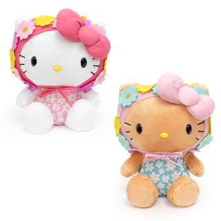 Hello Kitty Flower Swim Cap 12" Plush