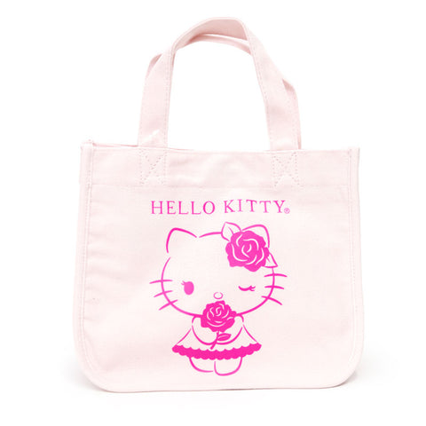 Hello Kitty Floral Rose Hand Bag