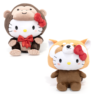 Hello Kitty Zoo Animals Plush