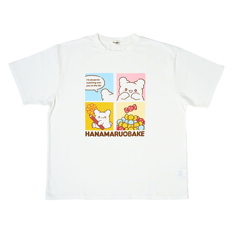 Hanamaruobake Sanrio Four Frame T-Shirt – JapanLA Hanamaruobake Sanrio Four Frame T-Shirt – JapanLA