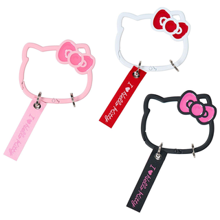 I Love Hello Kitty Face Shaped Carabiner