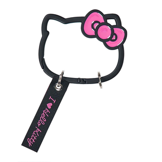 I Love Hello Kitty Face Shaped Carabiner