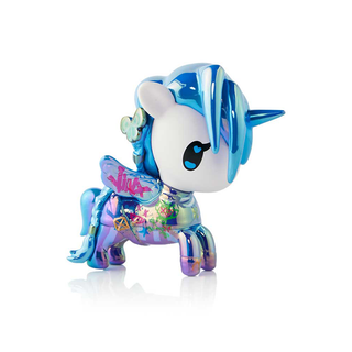 tokidoki x Arcane Unicorno Blue Mayhem Jinx Special Edition Figure