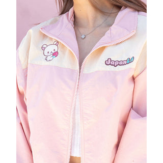 Korilakkuma Strawberry JapanLA Windbreaker Jacket