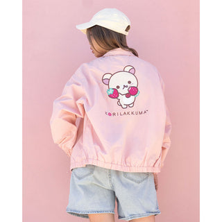 Korilakkuma Strawberry JapanLA Windbreaker Jacket