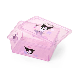 Sanrio Clear Glitter Storage Bin