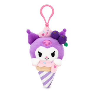 Sanrio Ice Cream Cone Plush Keychain