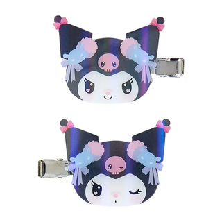Kuromi Romikyun Room Hair Clip Set