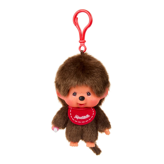 Monchhichi Red Bib Boy Keychain