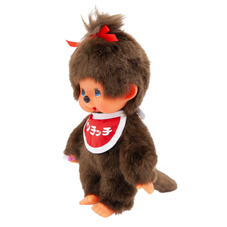 Monchhichi Classic Logo Blue Eyes Girl Plush