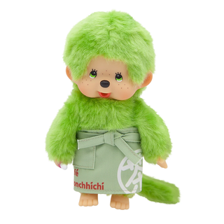 Monchhichi Green Tea Apron Boy Plush
