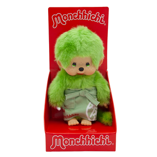 Monchhichi Green Tea Apron Boy Plush