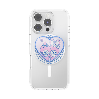 Heart Best Friends Monchhichi PopGrip