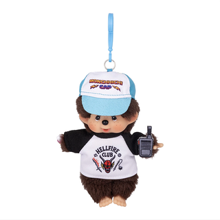 Monchhichi x Stranger Things Hellfire Club Keychain