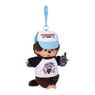 Monchhichi x Stranger Things Hellfire Club Keychain