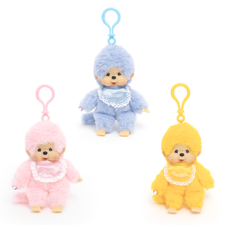 Monchhichi Colors Lacy Bib Keychain