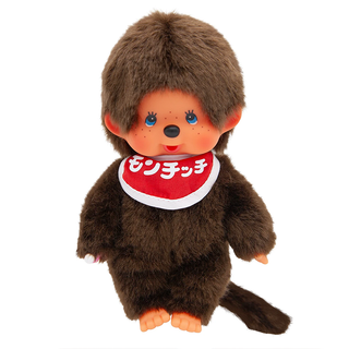 Monchhichi Classic Logo Blue Eyes Boy Plush