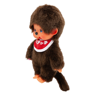 Monchhichi Classic Logo Blue Eyes Boy Plush