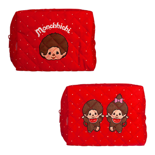 Monchhichi Quilted Pouch