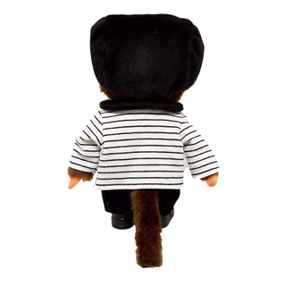 Monchhichi Striped Jacket and Casquette Boy Plush