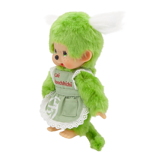 Monchhichi Green Tea Apron Girl Plush