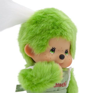Monchhichi Green Tea Apron Girl Plush