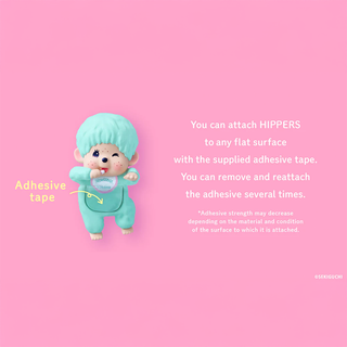 Monchhichi Colors: Wink Hippers Blind Box