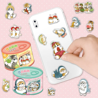 mofusand Fruit Meow Can Sticker Pack