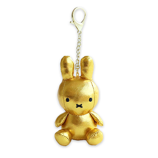 Miffy Metallic Plush Bag Charm