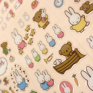 Miffy Daily Fun Epoxy Sticker Sheet