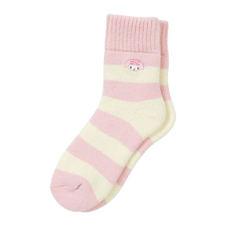 Sanrio Cozy Cuff Striped Lounge Socks