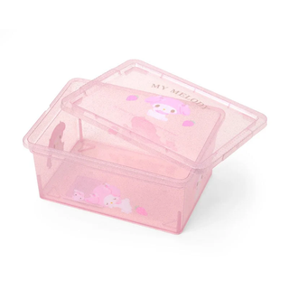 Sanrio Clear Glitter Storage Bin