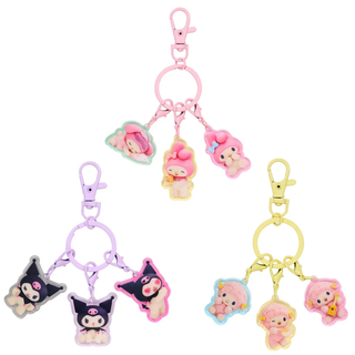 My Melody and Kuromi Netflix Series Acrylic Key Ring