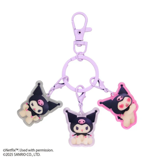 My Melody and Kuromi Netflix Series Acrylic Key Ring