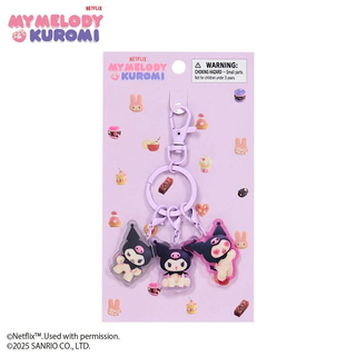 My Melody and Kuromi Netflix Series Acrylic Key Ring