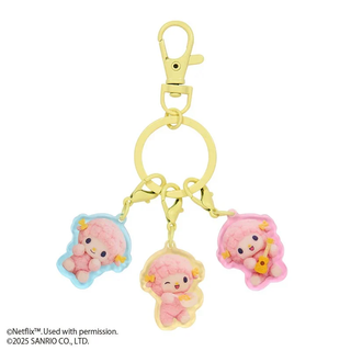 My Melody and Kuromi Netflix Series Acrylic Key Ring