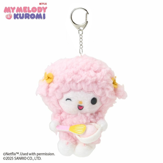 My Melody and Kuromi Netflix Series Plush Keychain