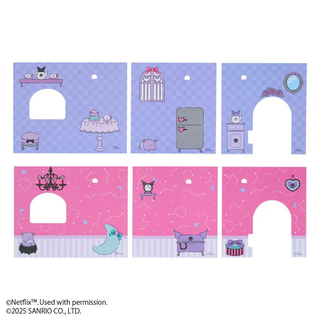 My Melody and Kuromi Netflix Series Dollhouse Playset