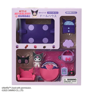 My Melody and Kuromi Netflix Series Dollhouse Playset