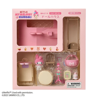 My Melody and Kuromi Netflix Series Dollhouse Playset