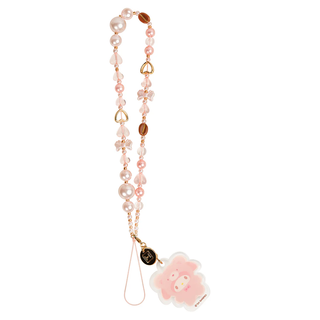 Sanrio Latte Kuma Acrylic Beaded Strap