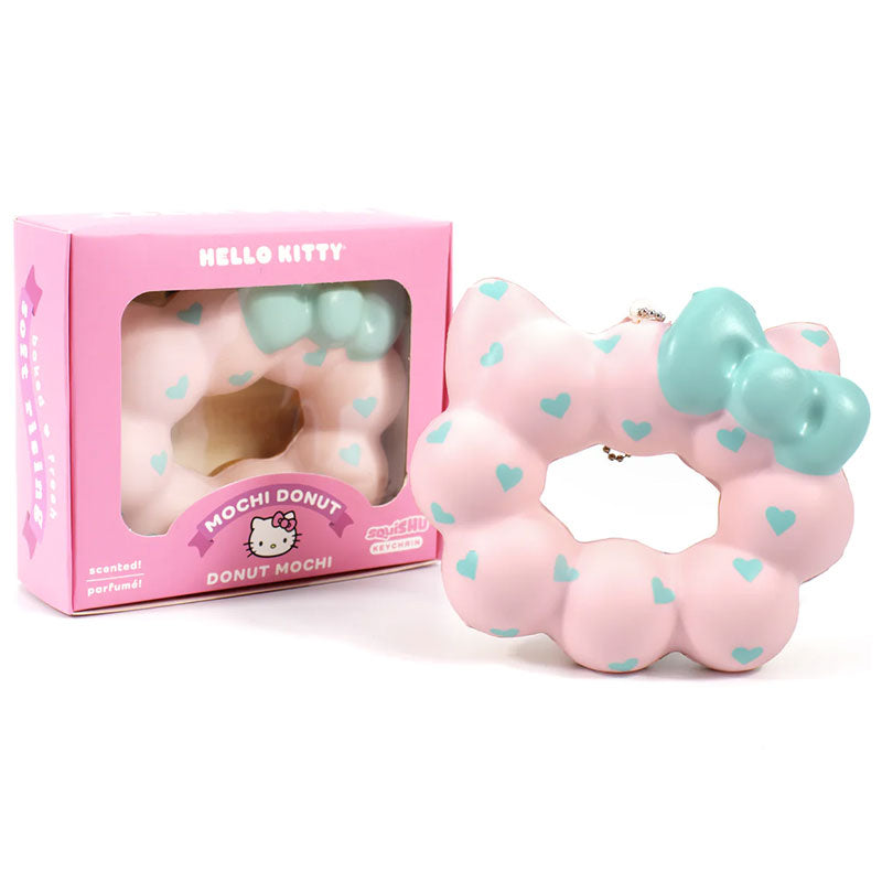 Hello Kitty Mochi Donut SquiSHU Squishy Keychain – JapanLA