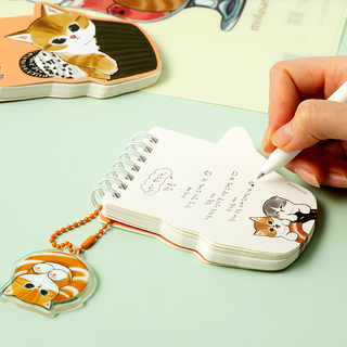 mofusand Keychain Notebook